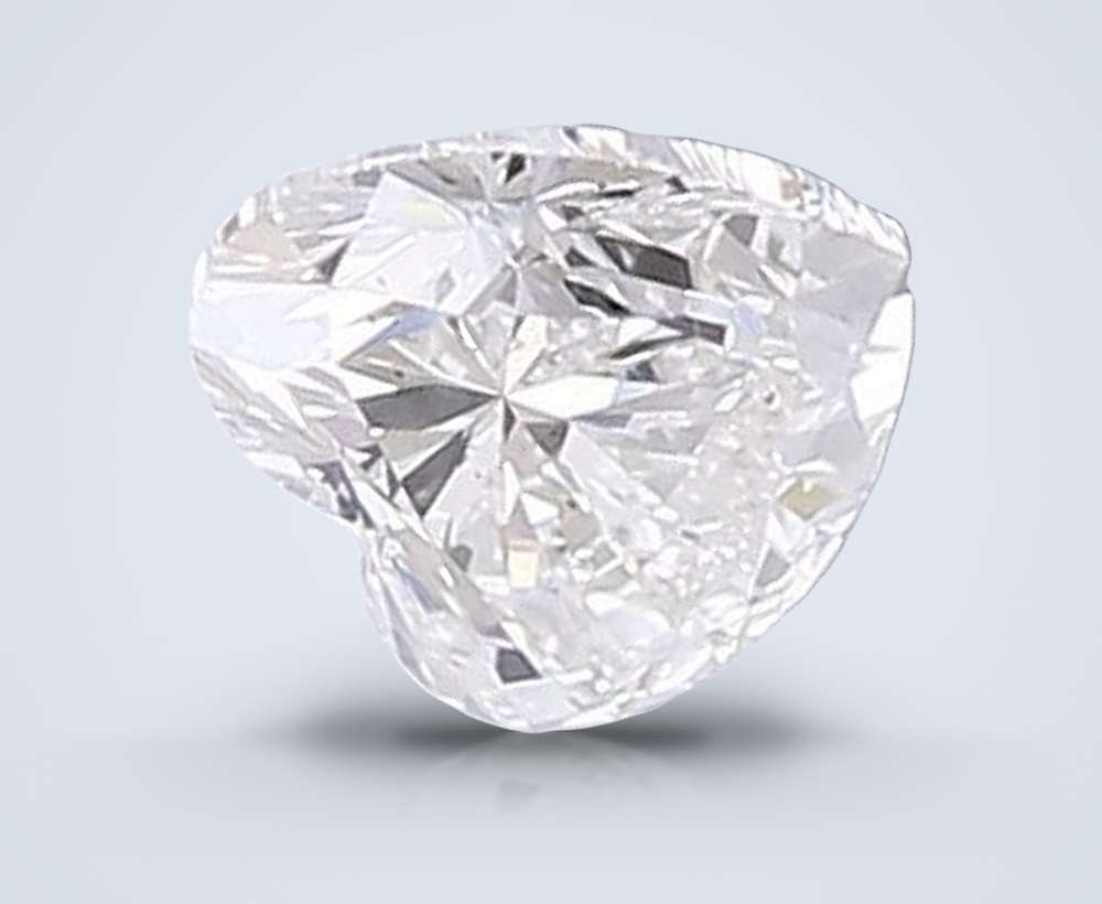 0.65 Carat Heart Lab Diamond