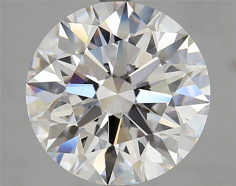 6.18ct D IF Rare Carat Ideal Cut Round Lab Grown Diamond