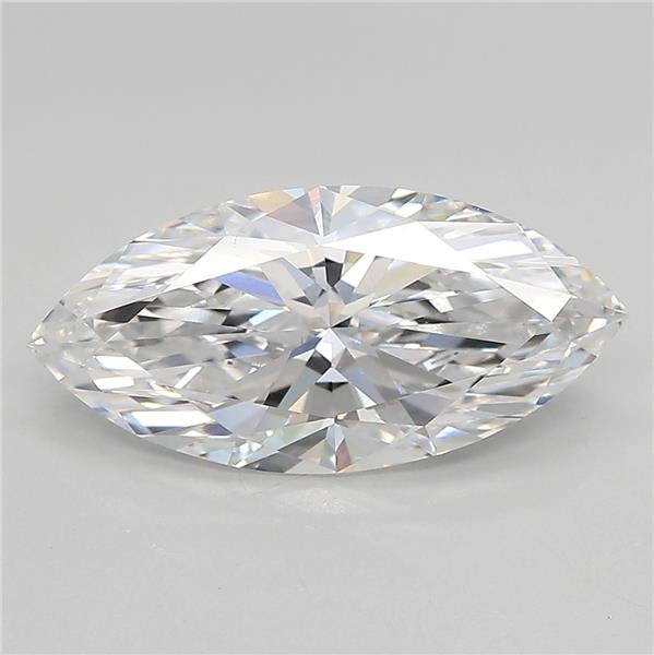 2.95ct D VVS2 Rare Carat Ideal Cut Marquise Lab Grown Diamond