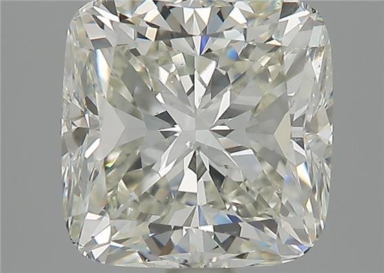 2.52ct J SI1 Very Good Cut Cushion Diamond