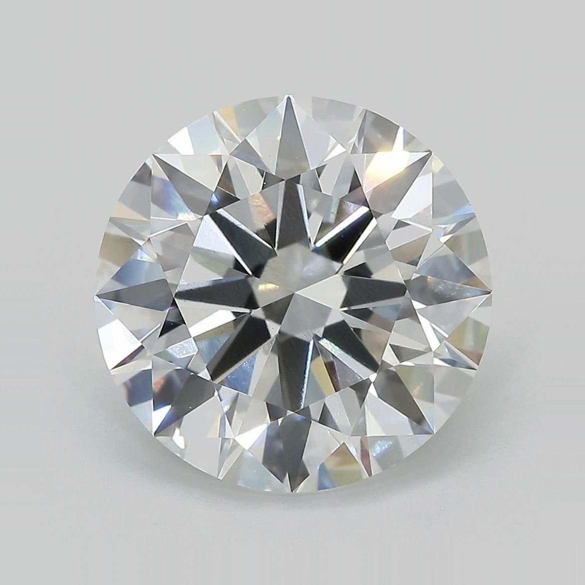 8.07ct F VVS2 Rare Carat Ideal Cut Round Lab Grown Diamond