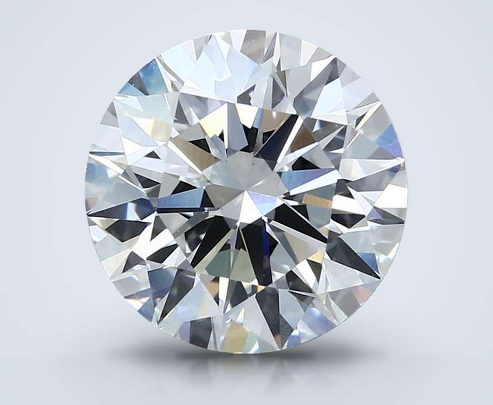 5.01 Carat Round Lab Diamond