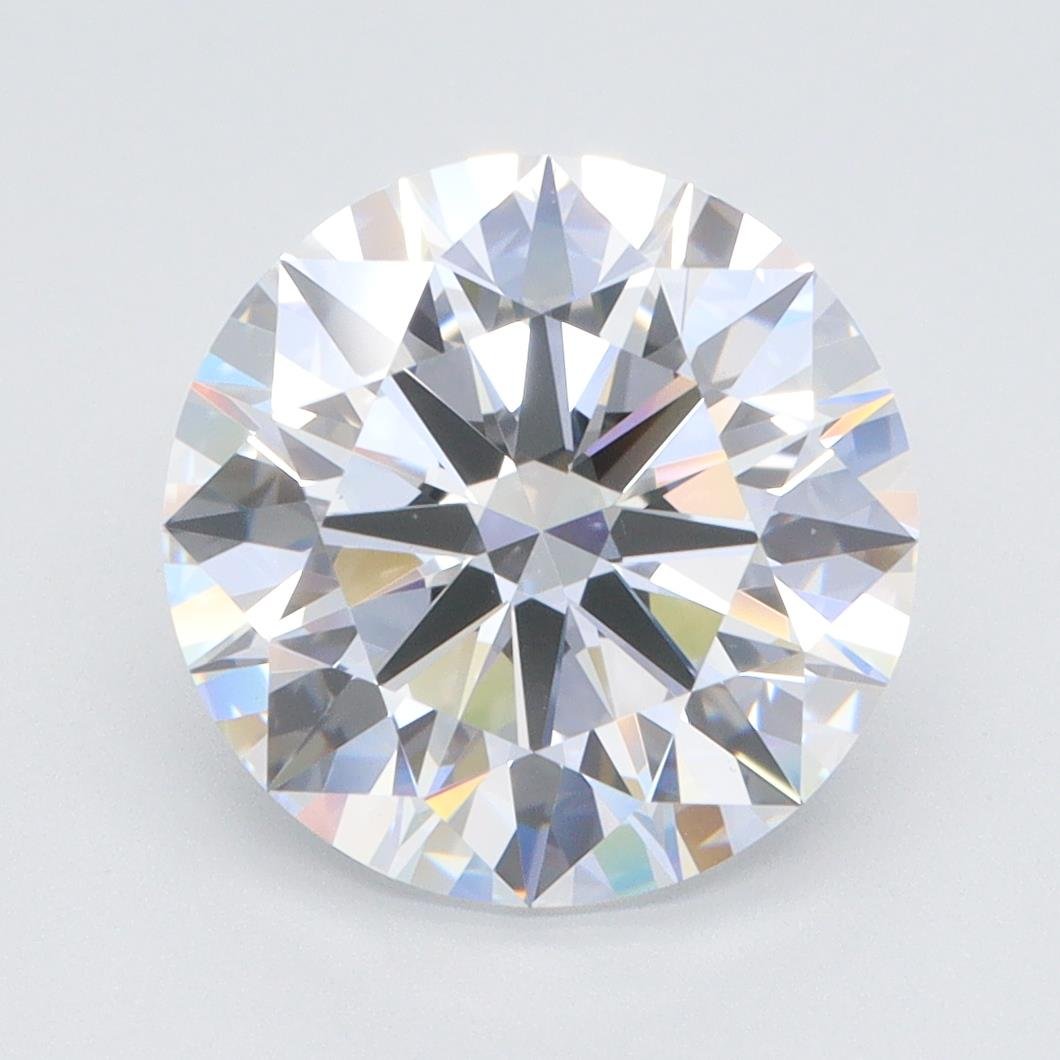 4.00ct D VS1 Rare Carat Ideal Cut Round Lab Grown Diamond