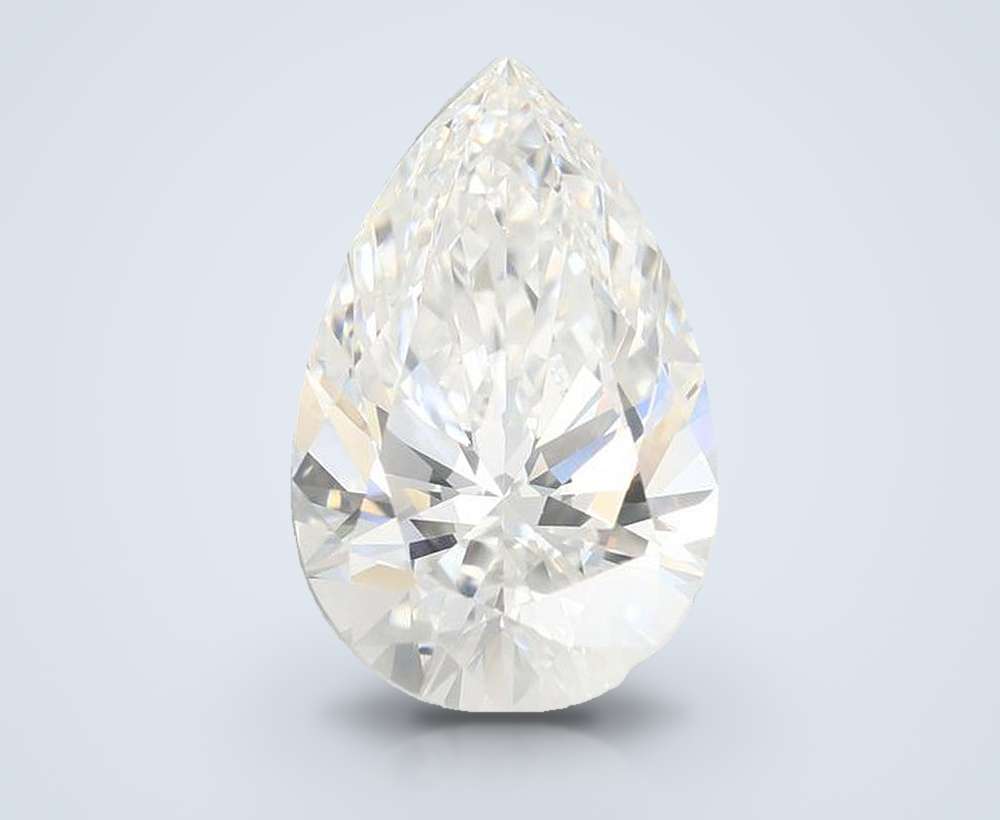 5.10 Carat Pear Lab Diamond
