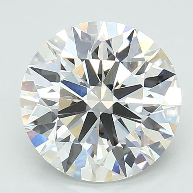 1.90ct D VVS2 Rare Carat Ideal Cut Round Lab Grown Diamond