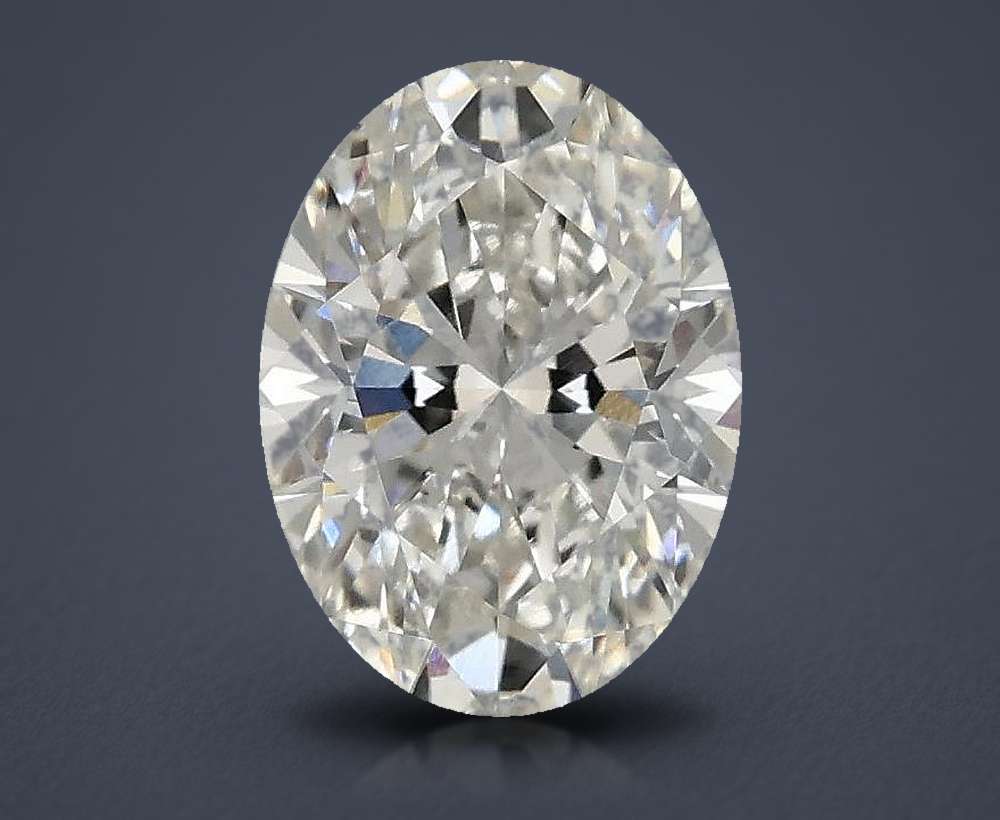 1.41 Carat Oval Lab Diamond