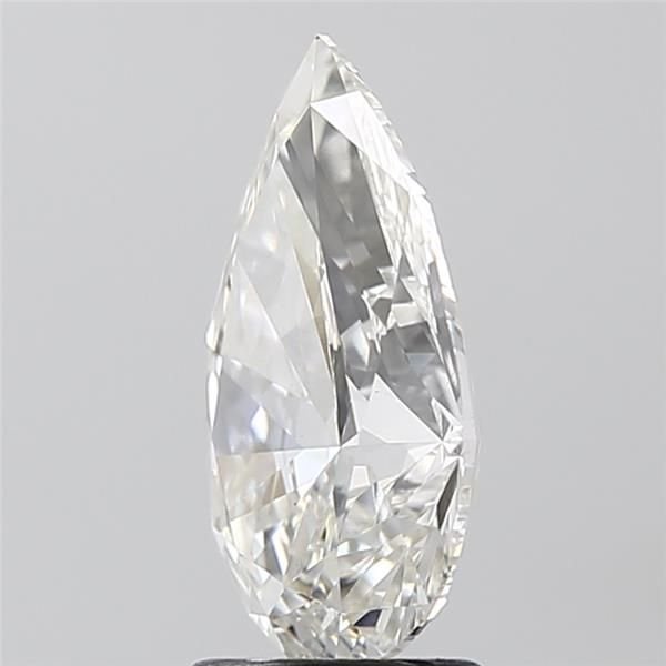 2.82ct H VS1 Rare Carat Ideal Cut Pear Lab Grown Diamond