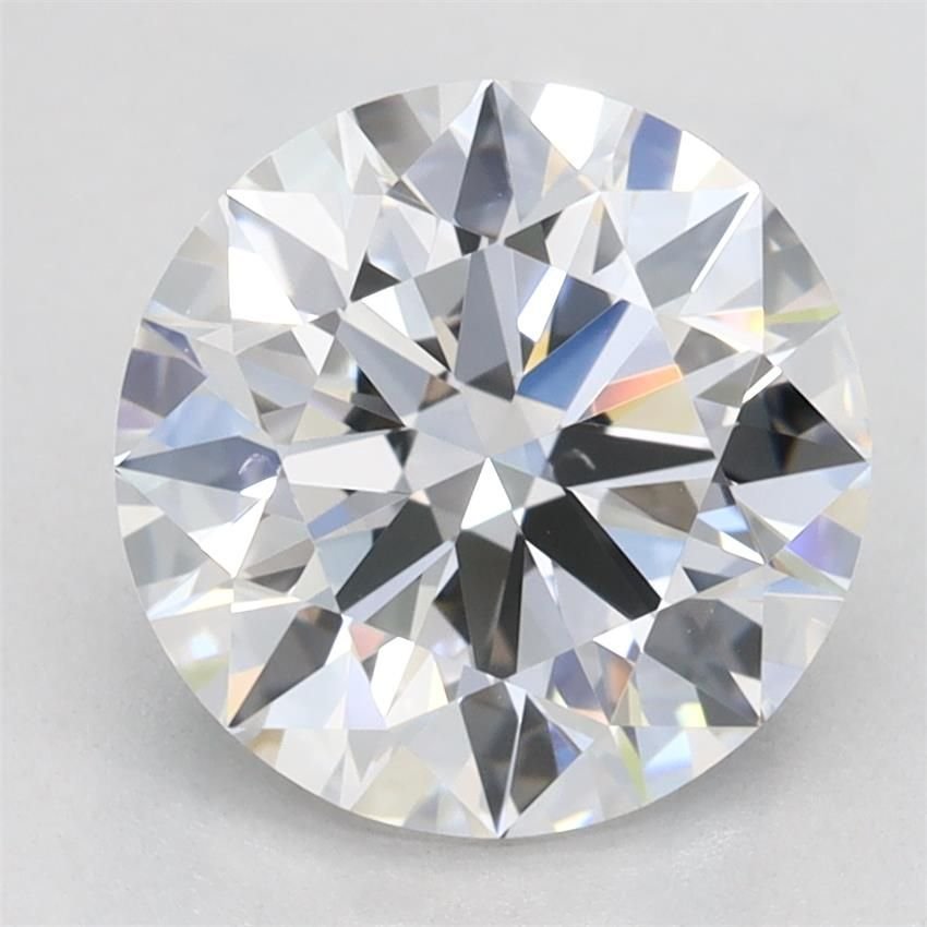 2.48ct D VVS1 Rare Carat Ideal Cut Round Lab Grown Diamond
