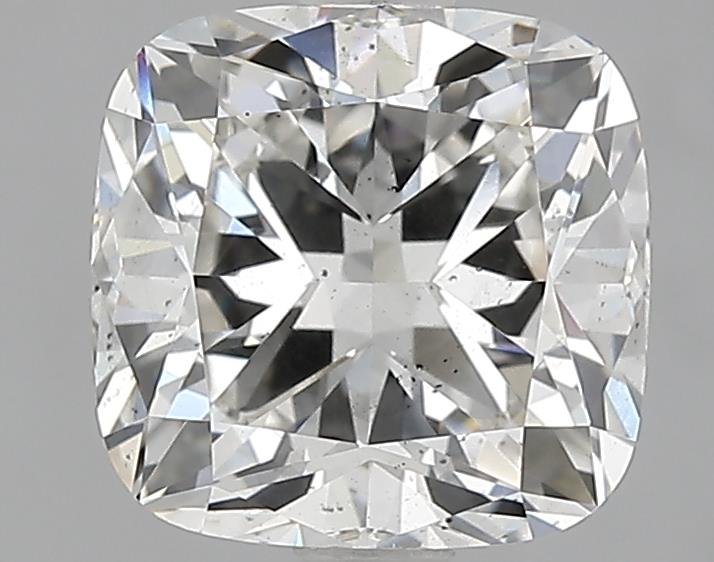 2.52ct H SI1 Rare Carat Ideal Cut Cushion Lab Grown Diamond