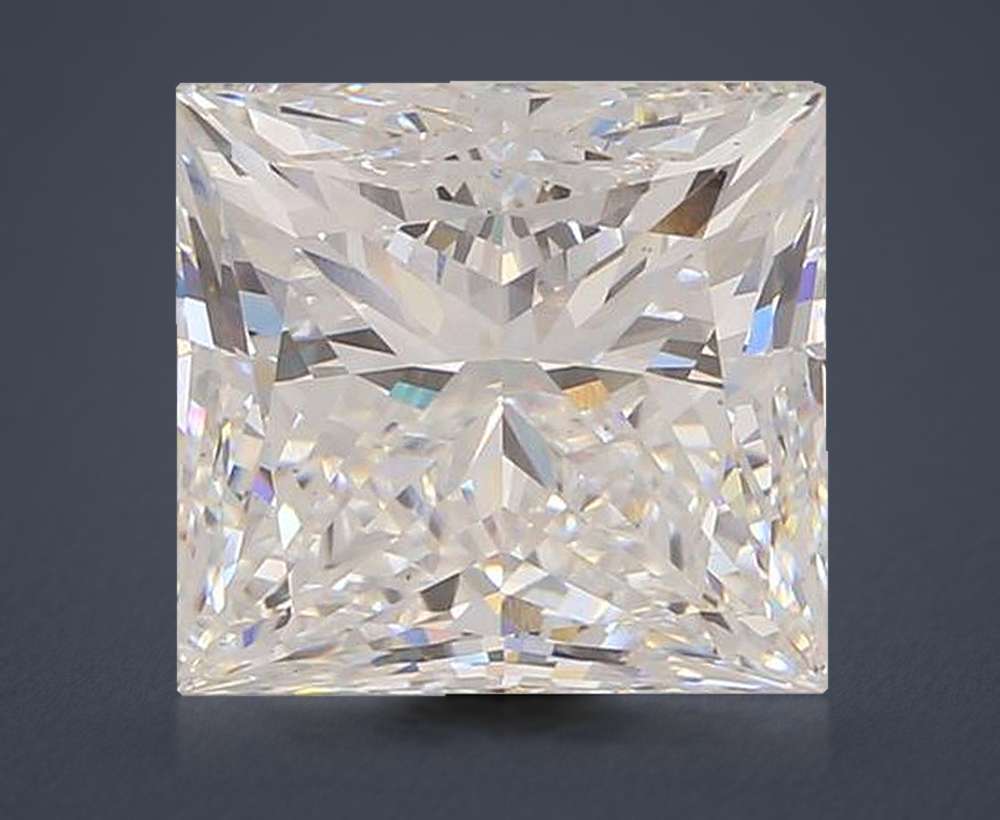 4.96 Carat Princess Lab Diamond