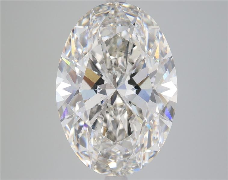 7.47ct I SI1 Rare Carat Ideal Cut Oval Lab Grown Diamond