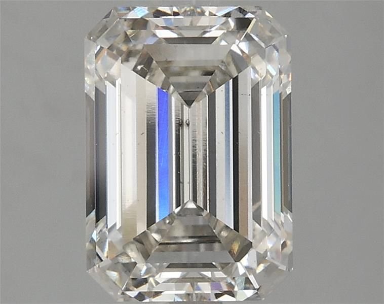 2.69ct H VS2 Excellent Cut Emerald Lab Grown Diamond