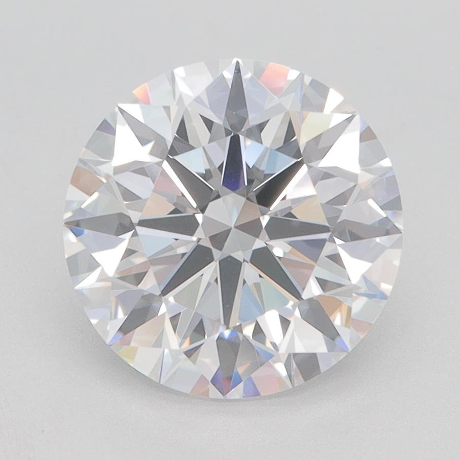 2.65ct D VVS1 Rare Carat Ideal Cut Round Lab Grown Diamond