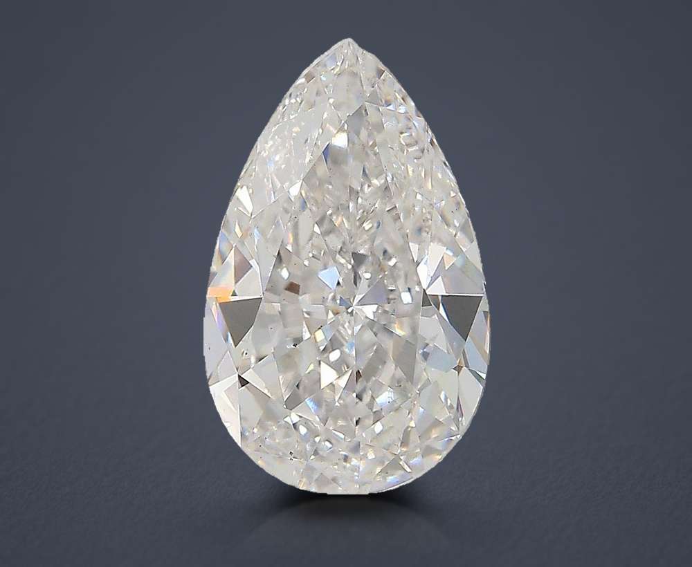 4.04 Carat Pear Lab Diamond