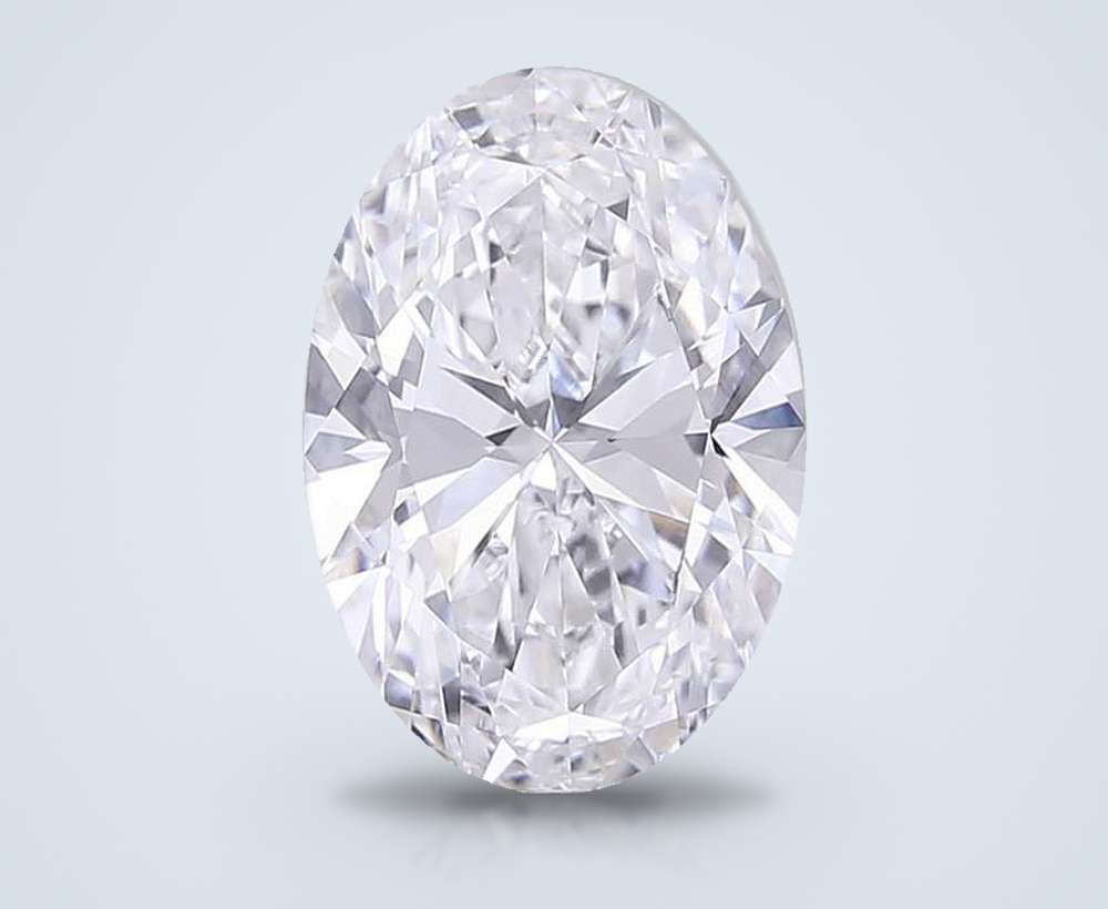 3.38 Carat Oval Lab Diamond