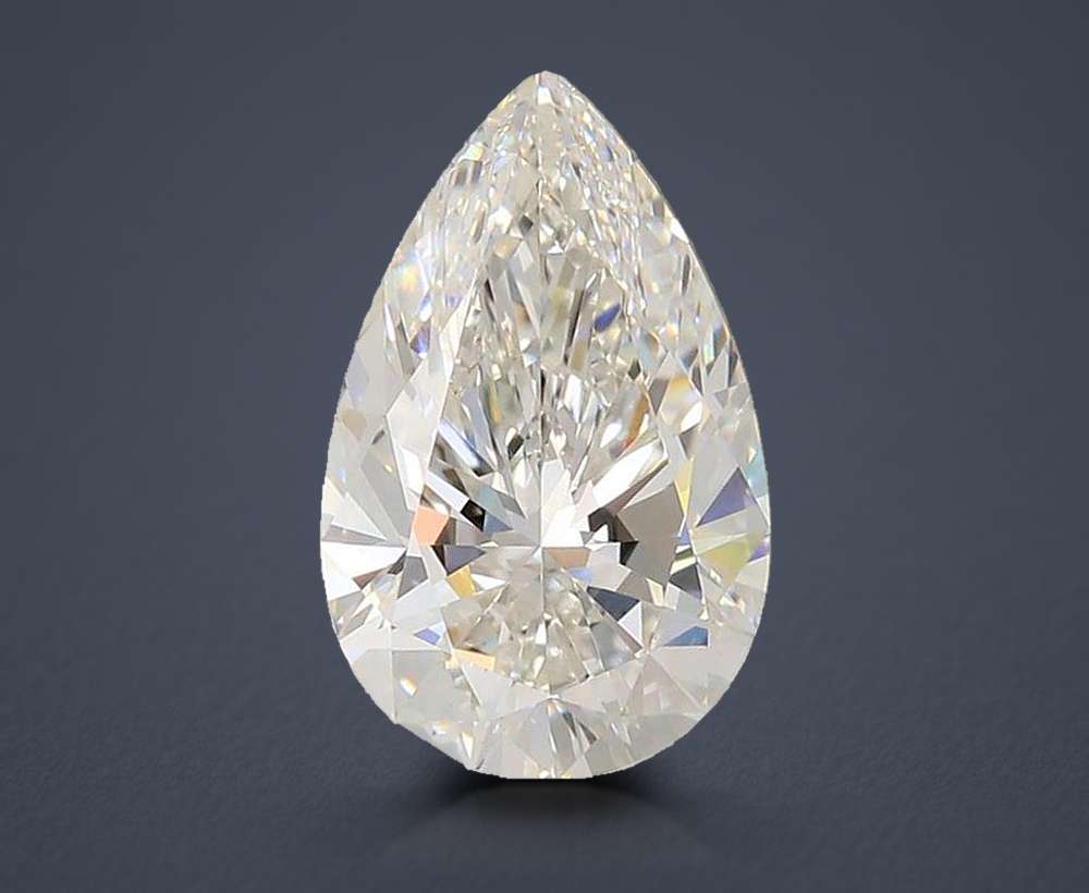 4.02 Carat Pear Lab Diamond