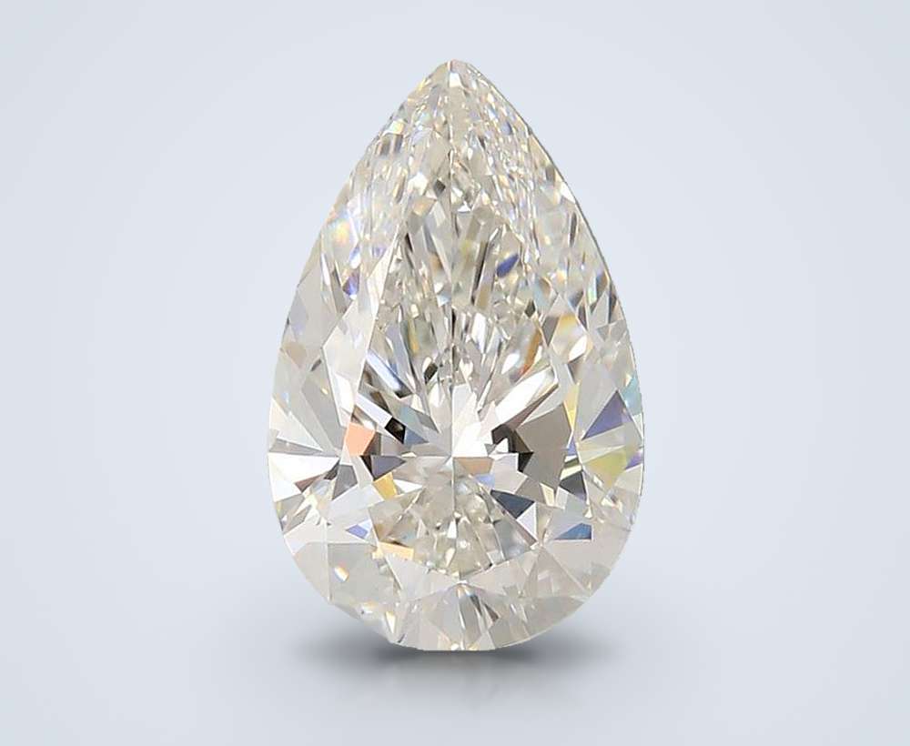 4.02 Carat Pear Lab Diamond