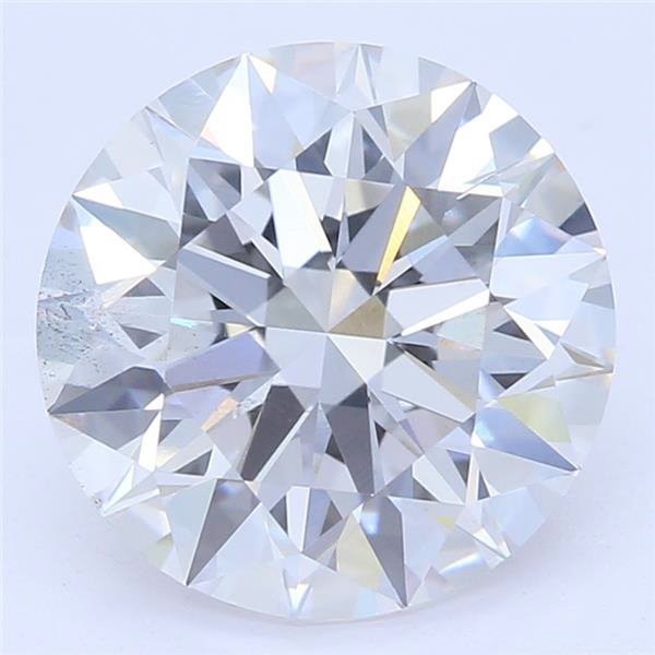 1.68ct E SI1 Rare Carat Ideal Cut Round Lab Grown Diamond