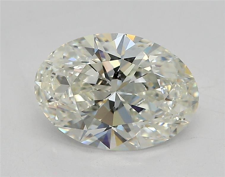 1.38ct H VVS2 Rare Carat Ideal Cut Oval Lab Grown Diamond