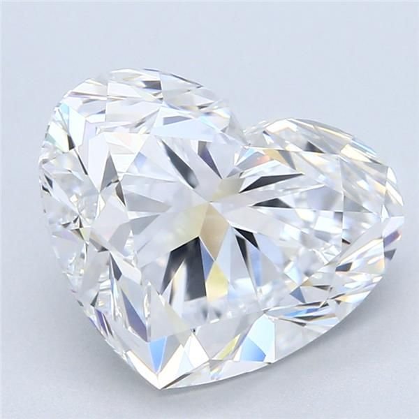 5.01ct E VVS1 Very Good Cut Heart Diamond