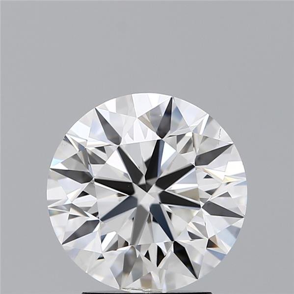 3.01ct H SI1 Excellent Cut Round Lab Grown Diamond