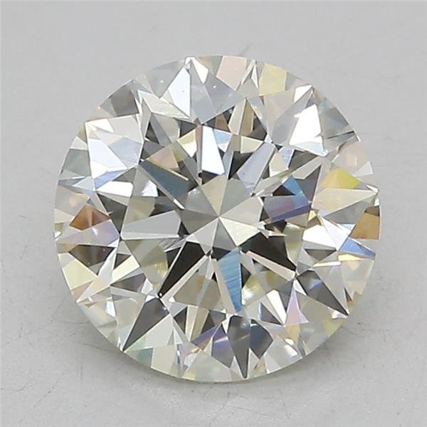 2.18ct J VS1 Rare Carat Ideal Cut Round Lab Grown Diamond