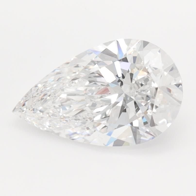 1.33ct D VVS1 Rare Carat Ideal Cut Pear Lab Grown Diamond