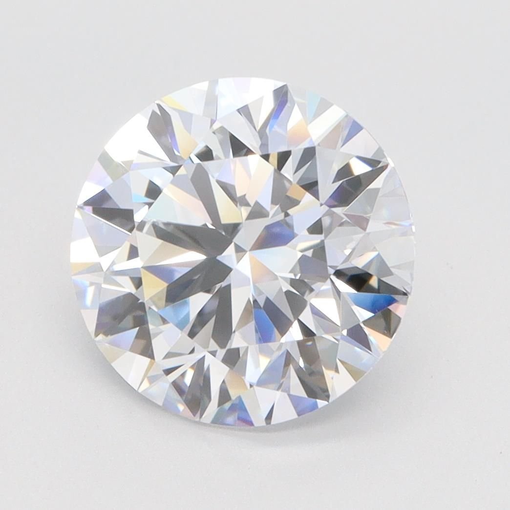 3.36ct E VVS2 Rare Carat Ideal Cut Round Lab Grown Diamond