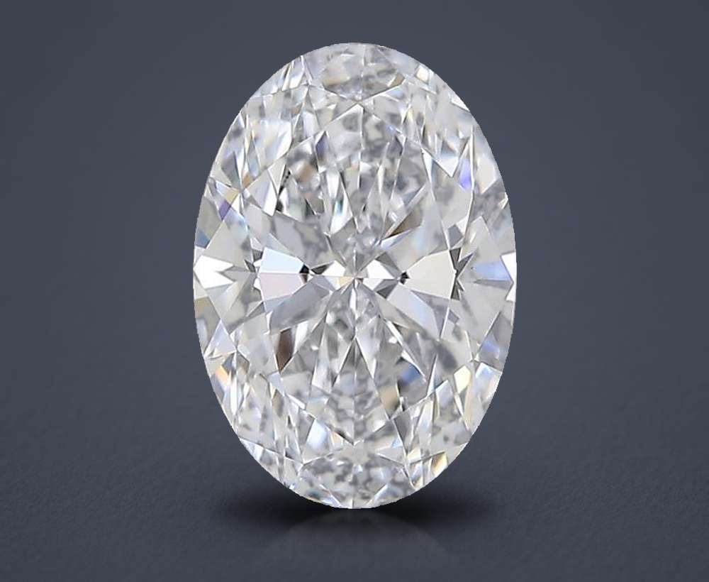 0.40 Carat Oval Lab Diamond