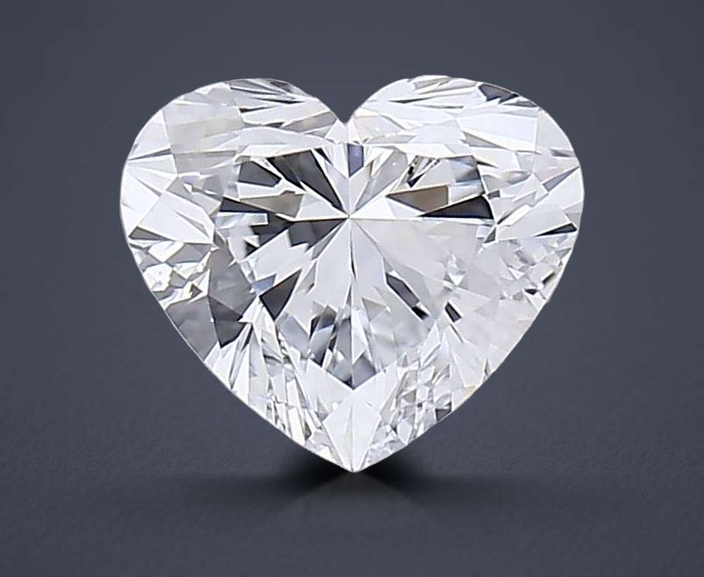 1.34 Carat Heart Lab Diamond