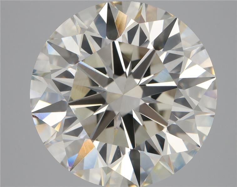 5.51ct J VS2 Rare Carat Ideal Cut Round Diamond