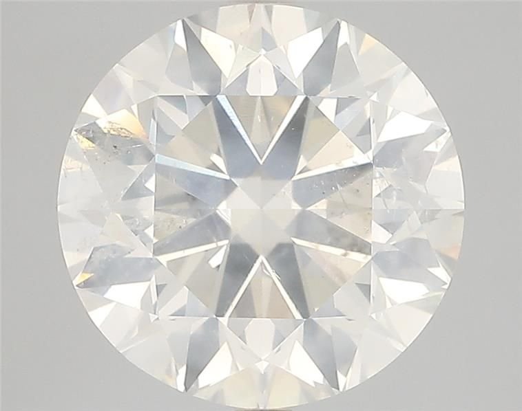 6.01ct H SI2 Very Good Cut Round Diamond