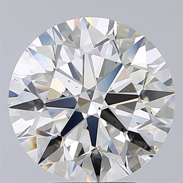 4.01ct J VS2 Rare Carat Ideal Cut Round Diamond