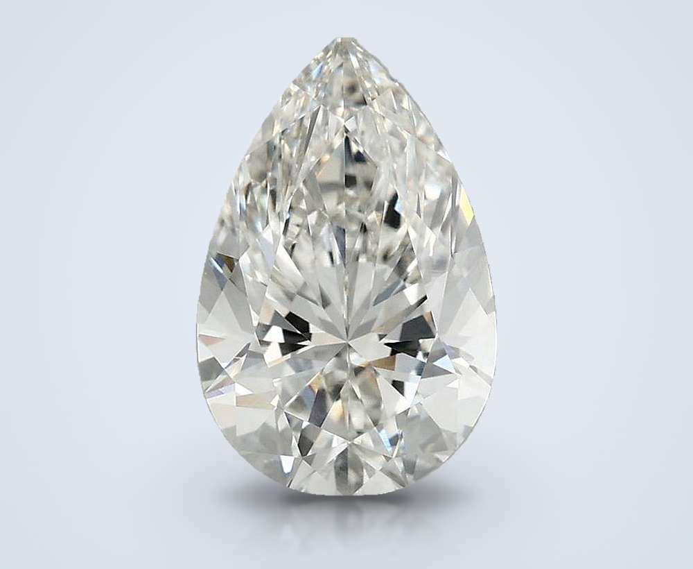 2.46 Carat Pear Lab Diamond