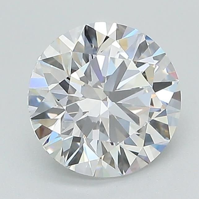 1.36ct D VVS2 Rare Carat Ideal Cut Round Lab Grown Diamond