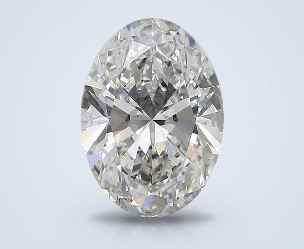 3.87 Carat Oval Lab Diamond