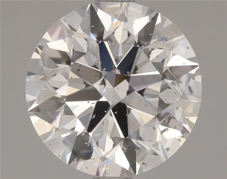 2.10ct E SI2 Rare Carat Ideal Cut Round Diamond