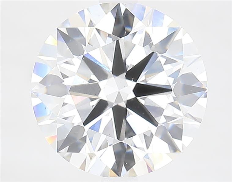 3.89 Carat Round Lab Diamond