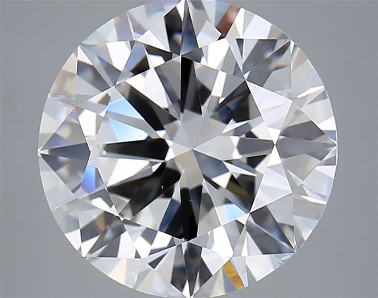 6.65ct G VS1 Excellent Cut Round Lab Grown Diamond