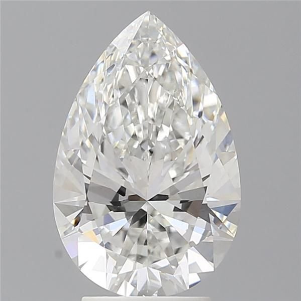 3.54 Carat Pear Lab Diamond