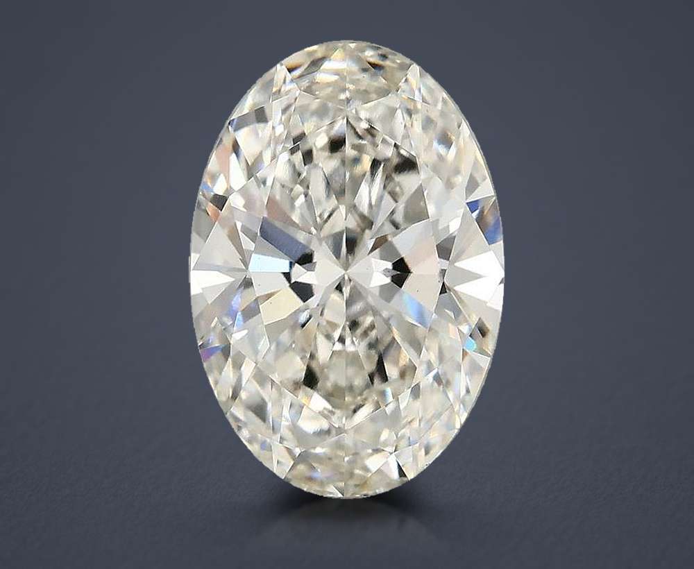 3.90 Carat Oval Lab Diamond