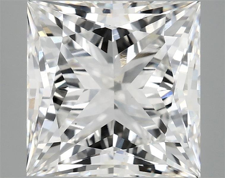 4.70 Carat Princess Lab Diamond