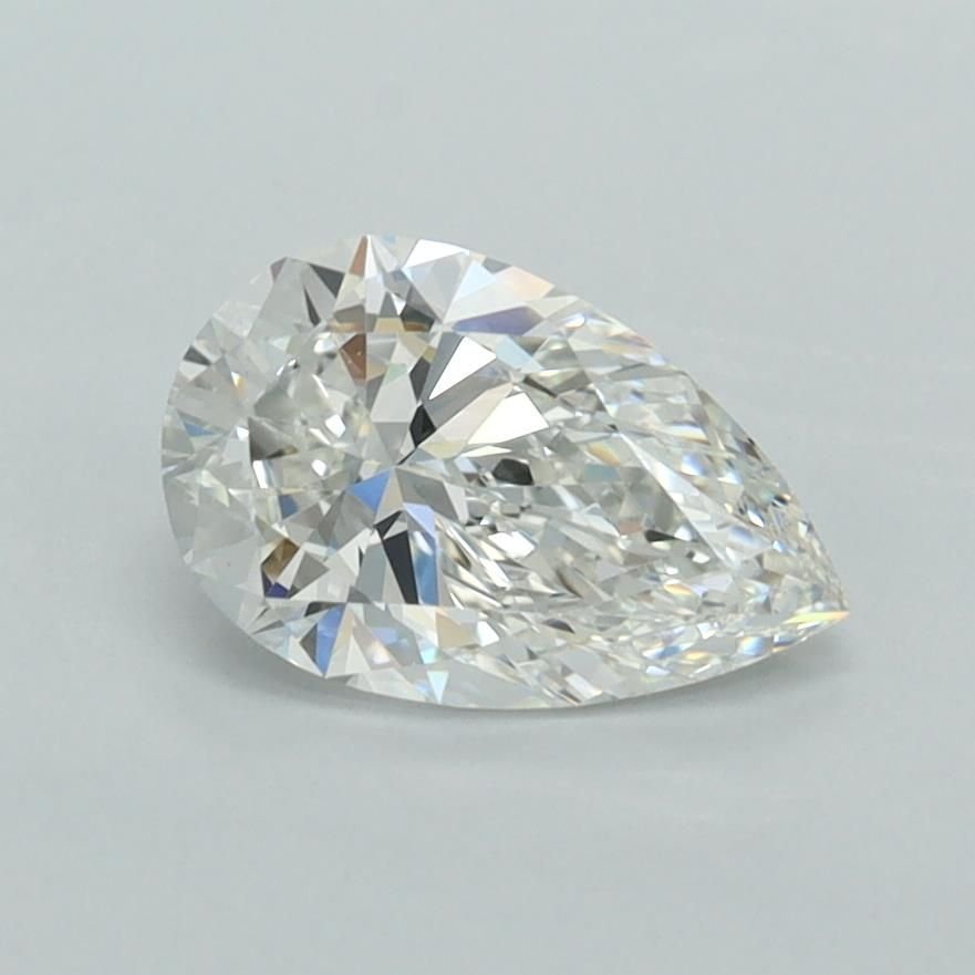 1.03ct F VVS1 Rare Carat Ideal Cut Pear Lab Grown Diamond