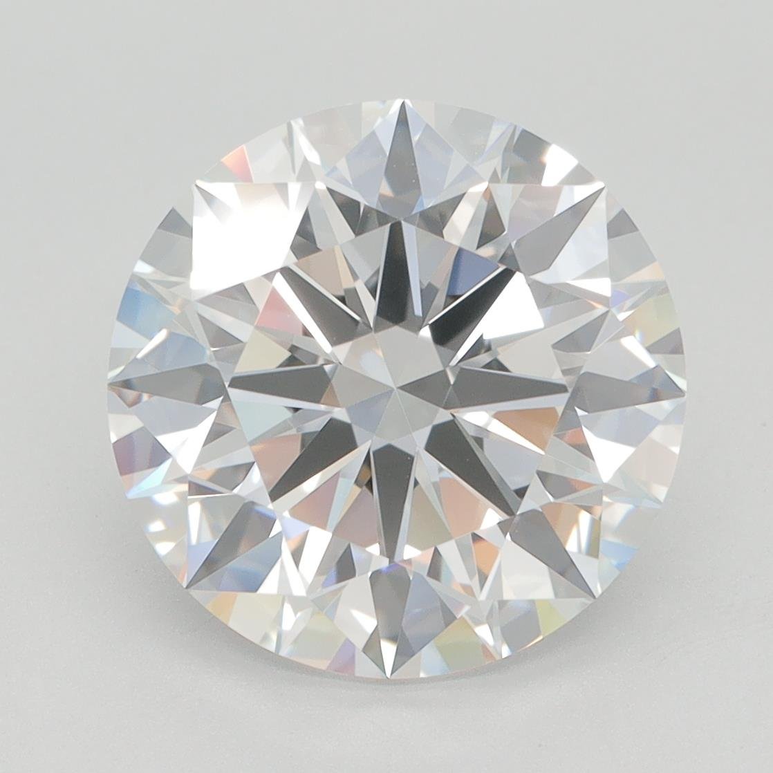 5.05ct G VVS1 Rare Carat Ideal Cut Round Lab Grown Diamond