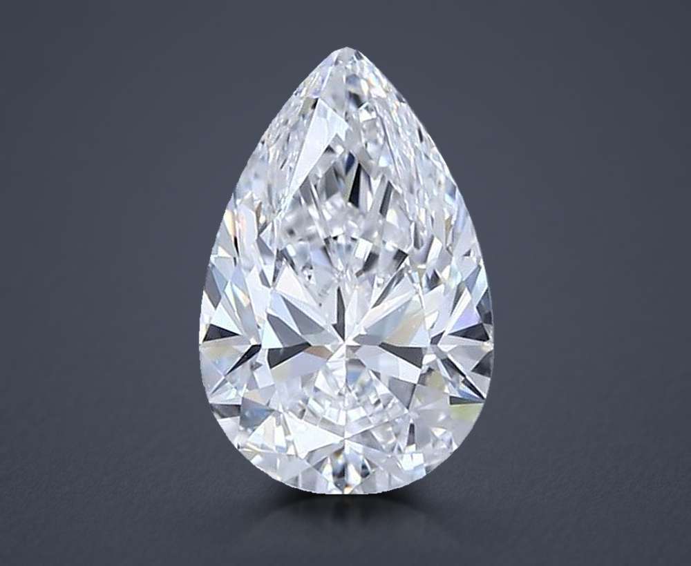 2.04 Carat Pear Natural Diamond