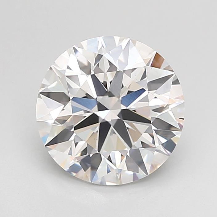 2.00ct F VS2 Rare Carat Ideal Cut Round Lab Grown Diamond