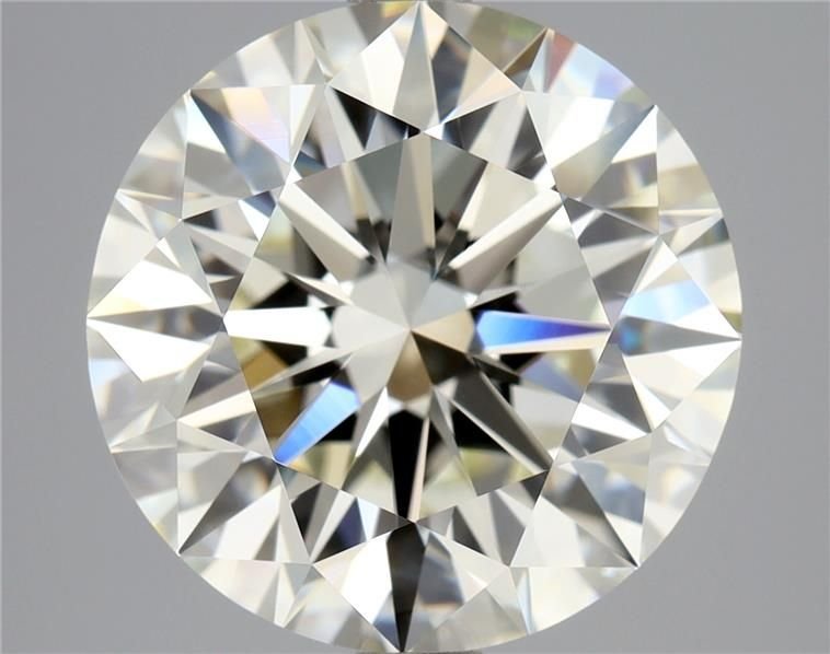 4.02ct K VVS1 Rare Carat Ideal Cut Round Diamond