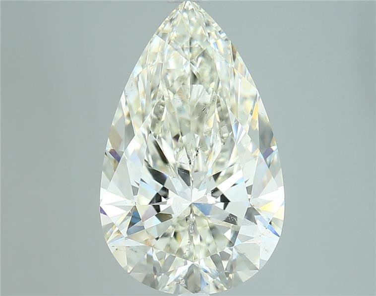 4.04 Carat Pear Natural Diamond