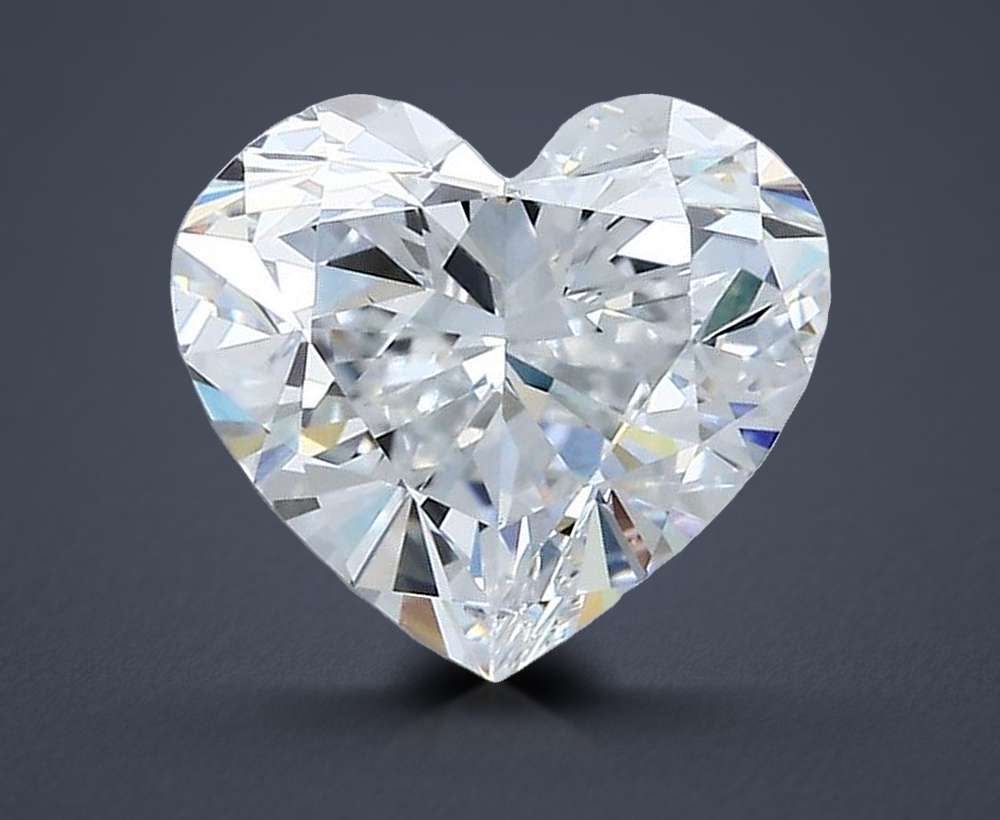 2.08 Carat Heart Natural Diamond