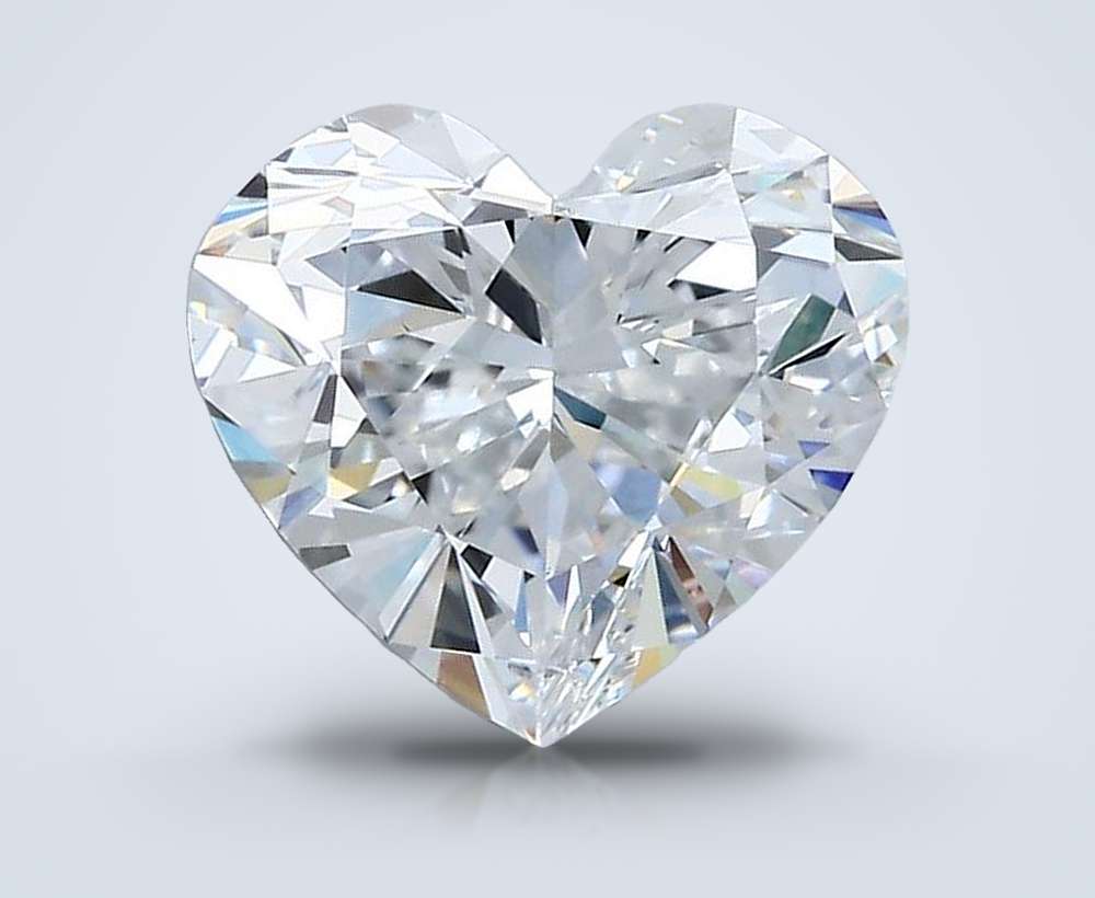 2.08 Carat Heart Natural Diamond